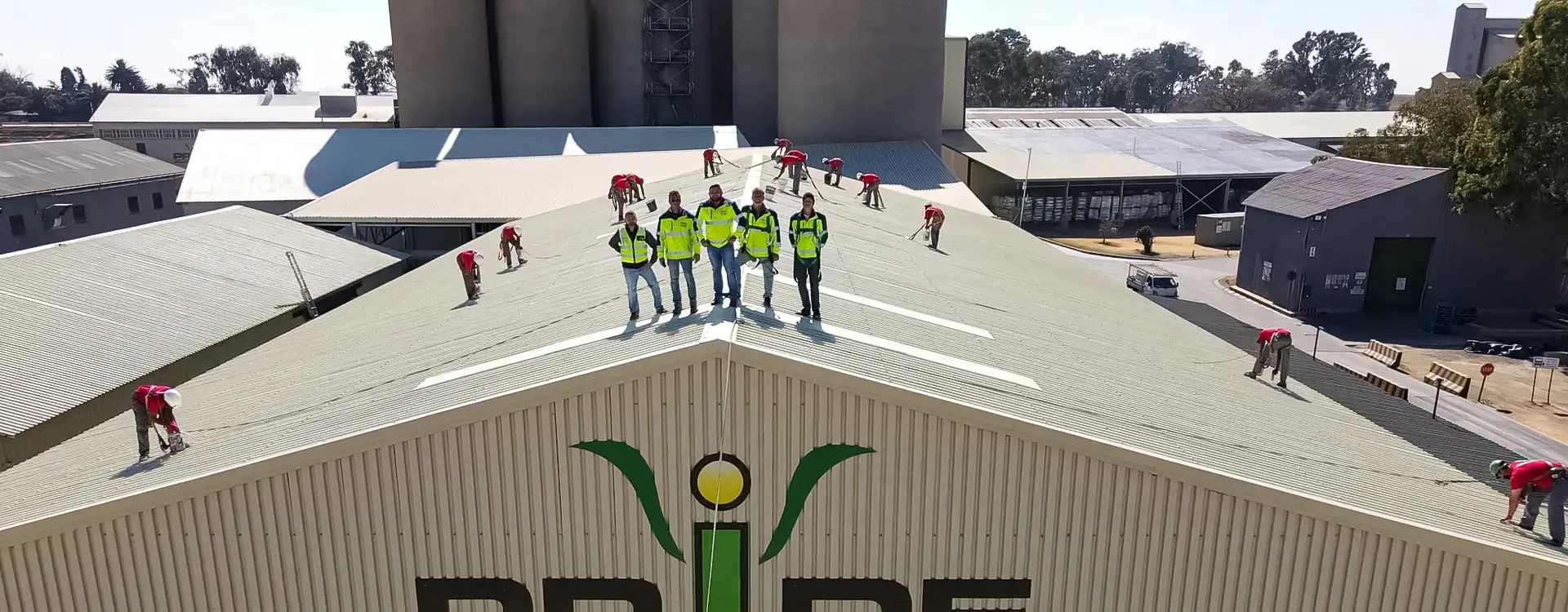 Industrial roofing solutions across South Africa