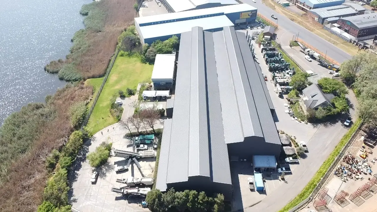 Distribution centre roofing